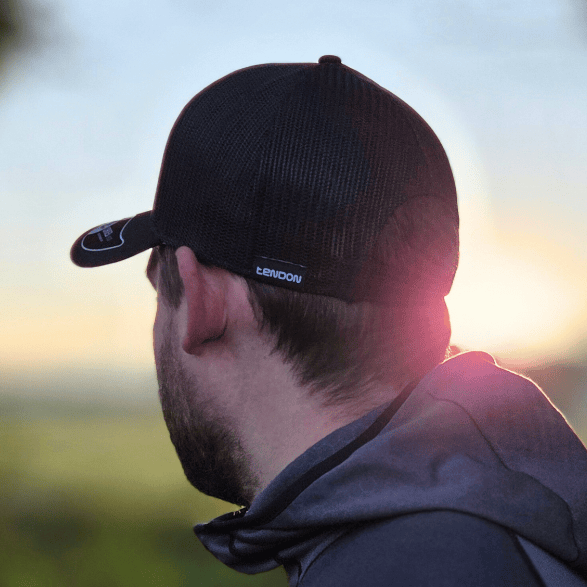 Kšiltovka Tendon Anniversal green – zadní síťka s logem Tendon