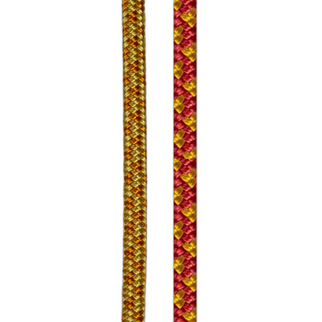 Pomocná šňůra Tendon - reep - 7 mm červená/žlutá