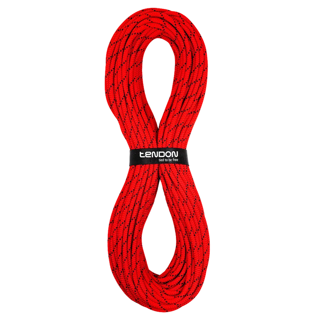 Lano static 9.0B červená